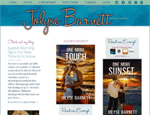 Tablet Screenshot of jolysebarnett.com
